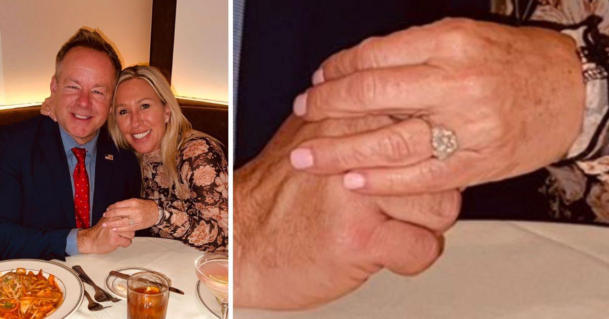 Photo of Marjorie Taylor Greene and Brian Glenn