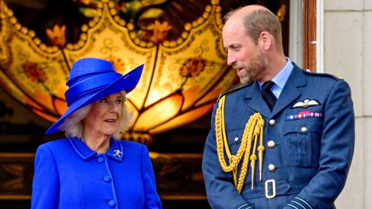 Photo of Queen Camilla and Prince William