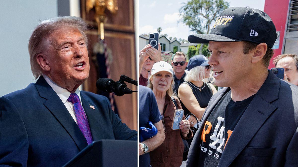 Photo of Donald Trump and Spencer Pratt
