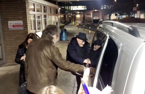 Phil Collins Looks Frail & Sick While Leaving Hospital Before Show