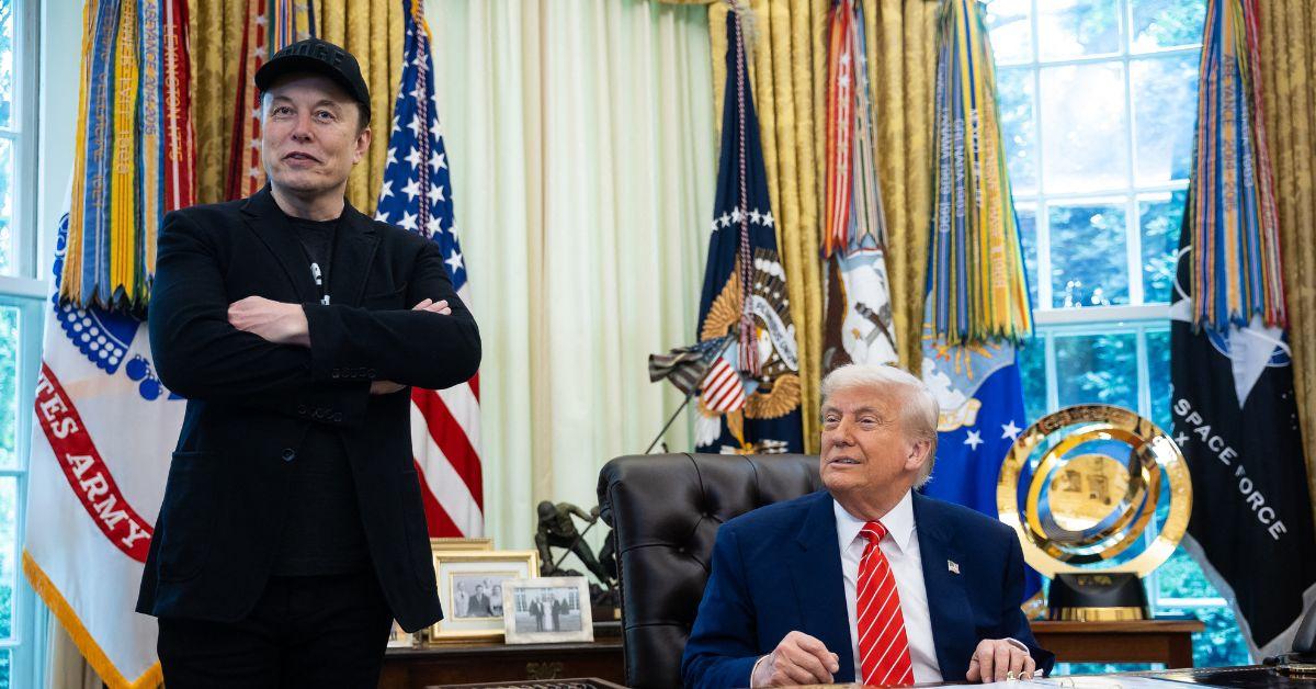 Photo of Elon Musk and Donald Trump