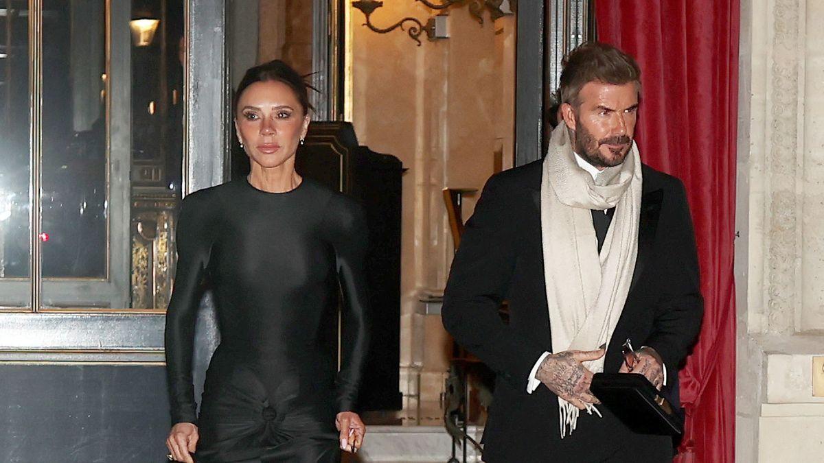 Photo of Victoria and David Beckham
