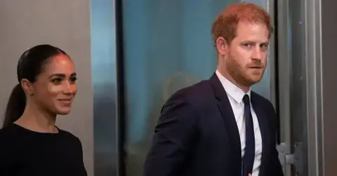 Photo of Prince Harry and Meghan Markle
