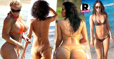 celebrity boobs butts bodies kim kardahsian megan fox