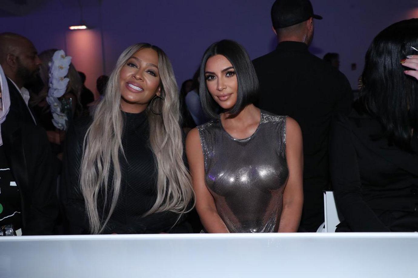 LaLa and Kim Kardashian