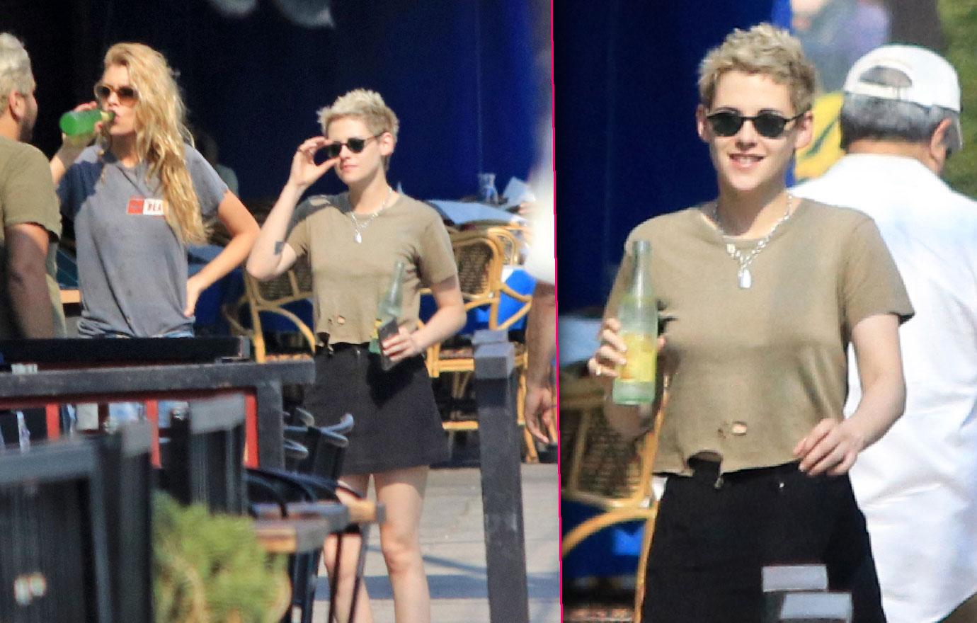 Kristen Stewart Enjoys Date With Galpal Stella Maxwell