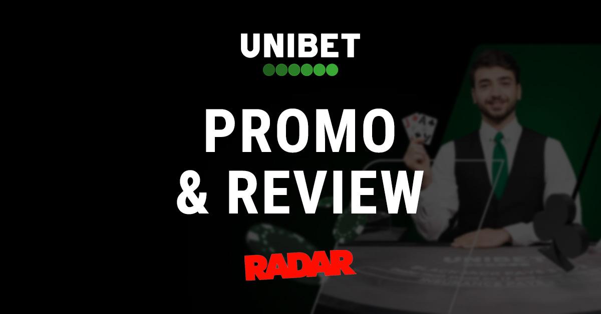 Unibet Casino promo, 100% deposit match up to $1,000