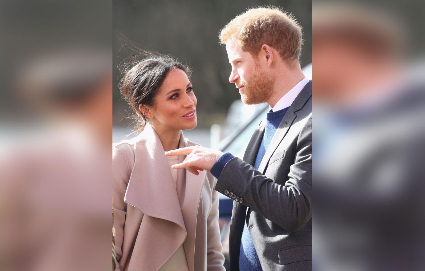 Meghan Markle Prince Harry Wedding PDA