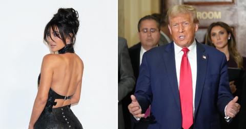 trump slams kim kardashian tirade jonathan karl pp