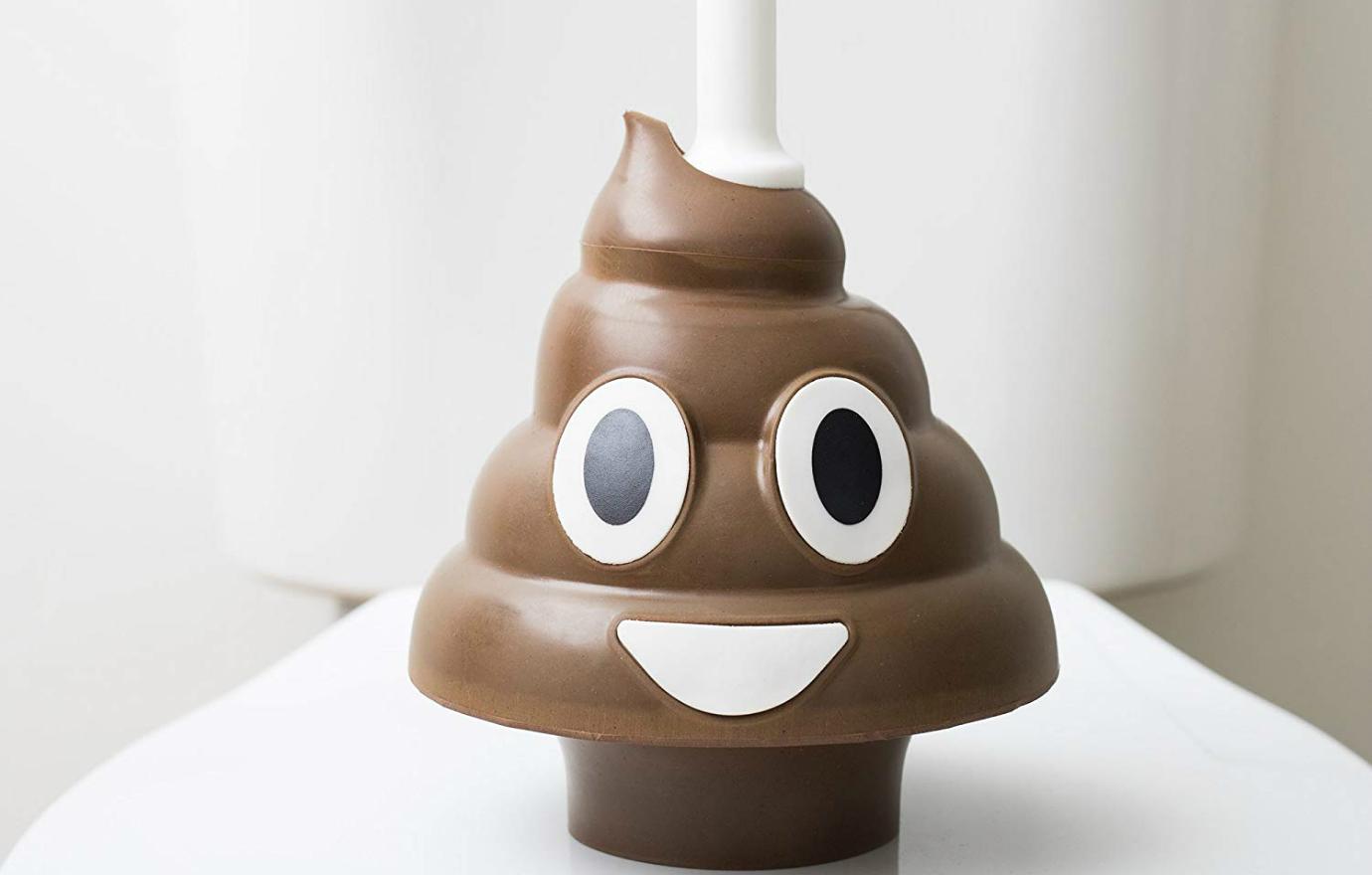 // oscar swag bag mr poop emoji plunger