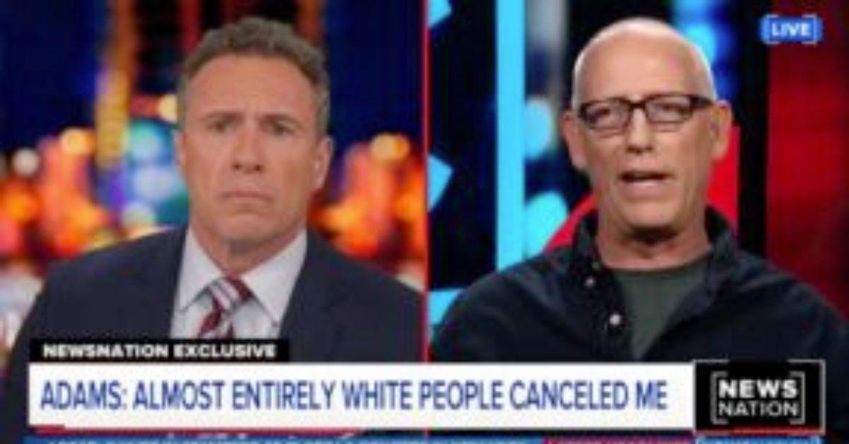 Scott Adams Tells Chris Cuomo 'Black America Is Fine' With His Remarks