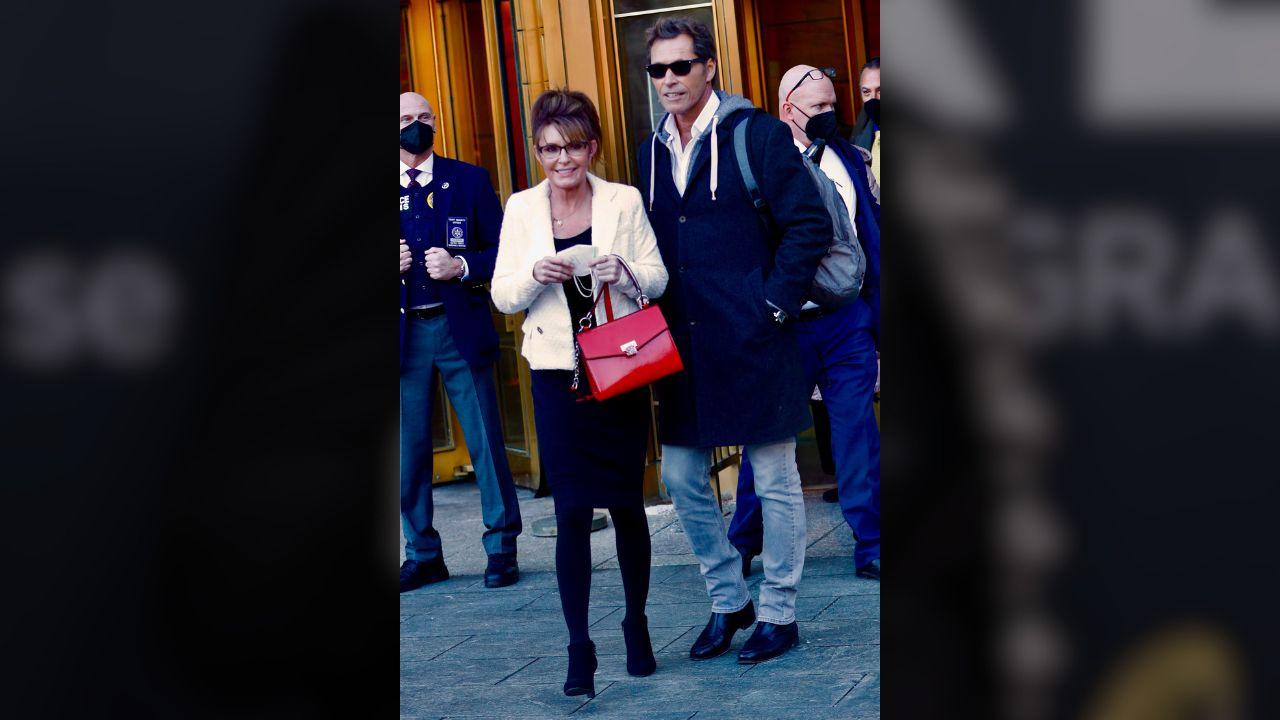 picture of Ron Duguay and Sarah Palin 