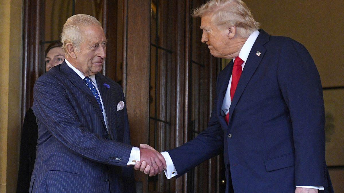 Photo of Donald Trump and King Charles