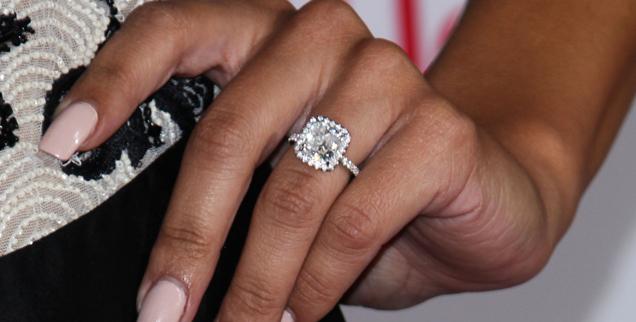 //naya rivera engaged ring big sean