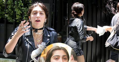 Madonna Daughter Lordes Leon Crying NYC