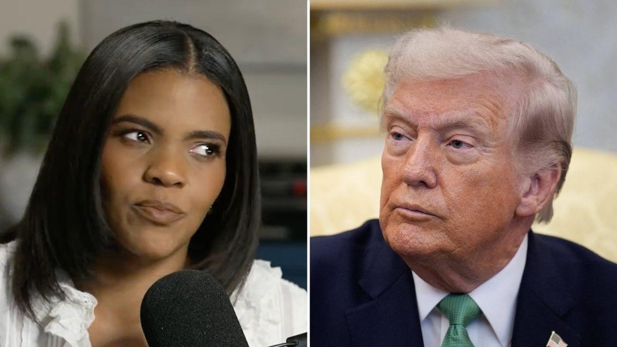 Photo of Candace Owens, Donald Trump