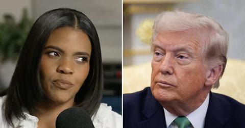 Photo of Candace Owens, Donald Trump