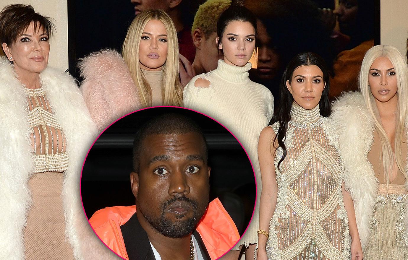 //kanye west crazy meltdown tearing kardashian apart PP