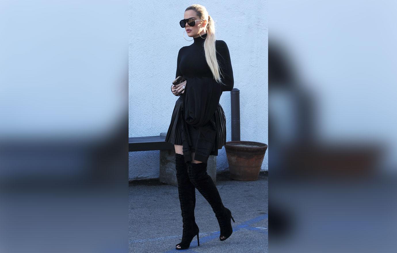 Khloe Kardashian Skinny Smiles After Tristan Thompson Split