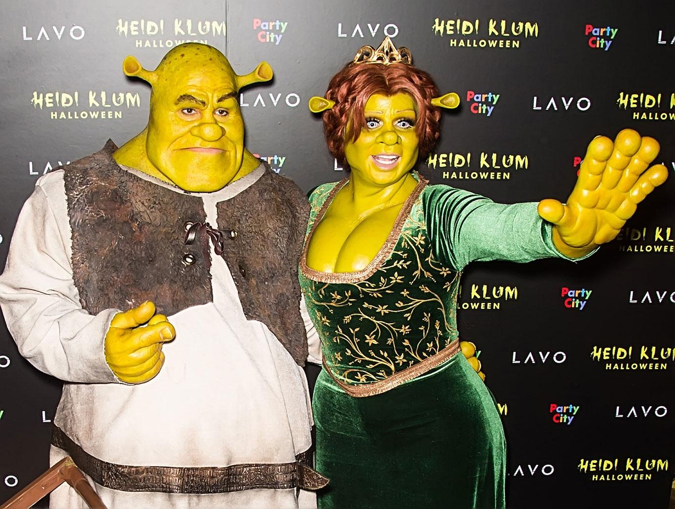 Heidi Klum Shrek Halloween Costume 2018