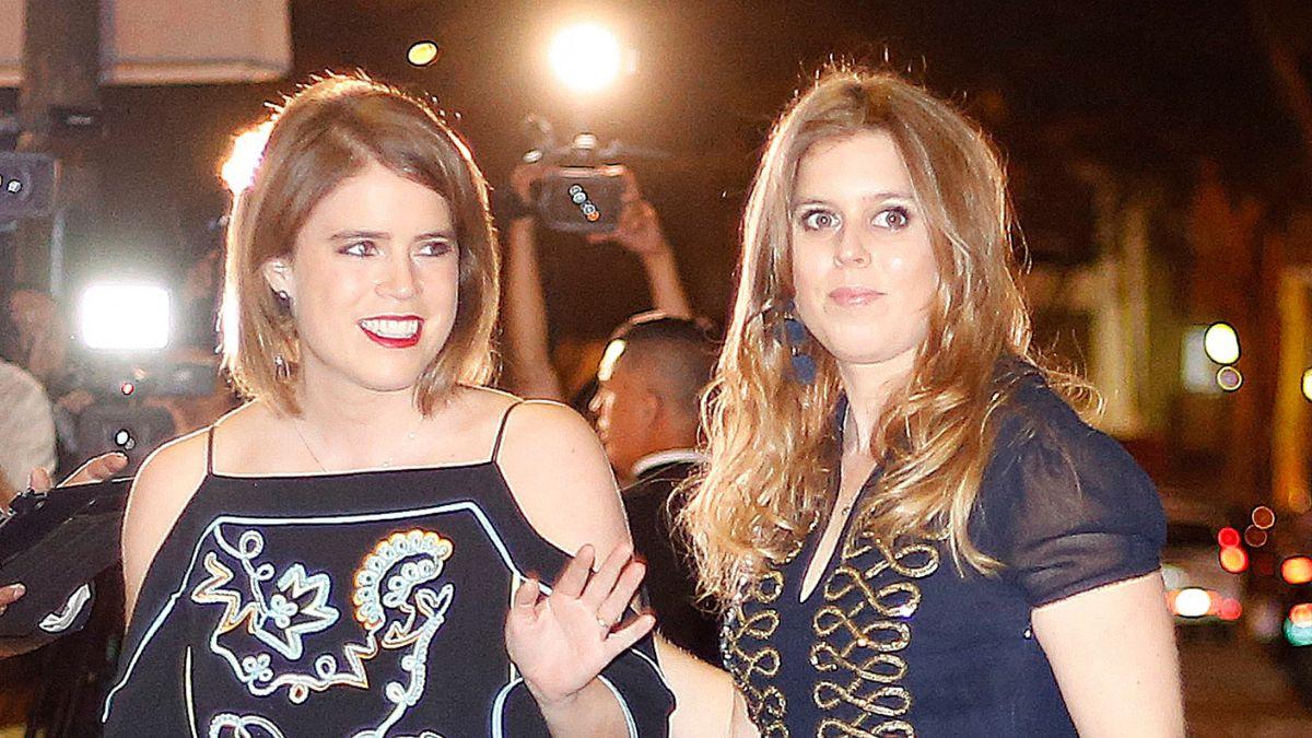 Photo of Princesses Beatrice and Eugenie