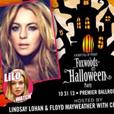 //lindsay lohan hosting party foxwood casino sq