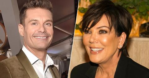 Ryan Seacrest Kris Jenner Feud Live KUWTK