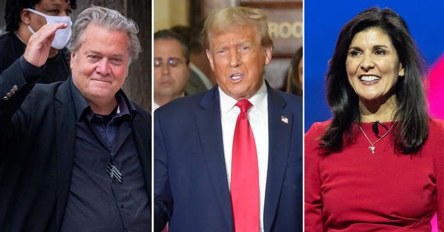 steve bannon predicts big fight trump campaign nikki haley pp