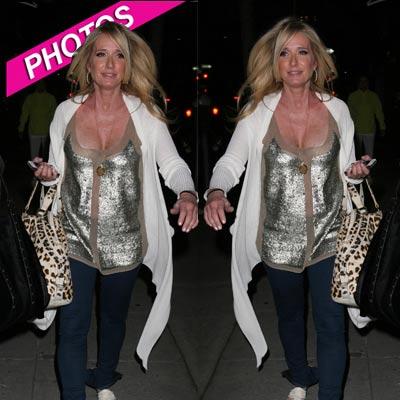 //kim richards post rehab kathy hilton splash news