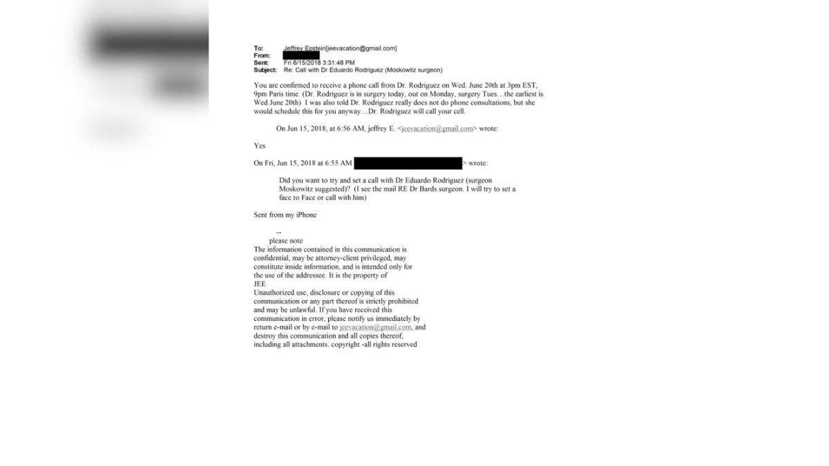 The emails show phone calls being scheduled.