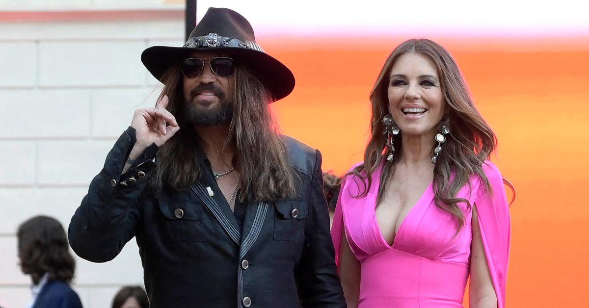 Billy Ray Cyrus and liz hurley