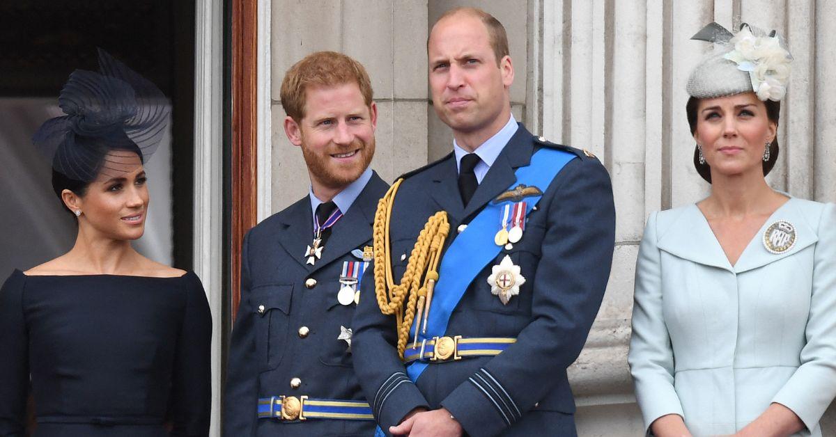 Photo of Meghan Markle, Prince Harry, Prince Willam, Kate Middleton