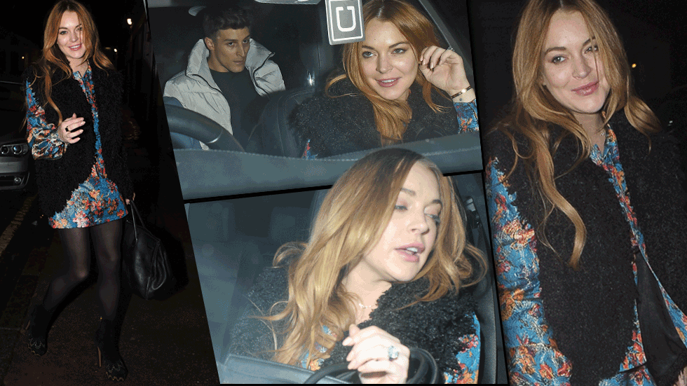 //lindsay lohan at chiltern firehouse