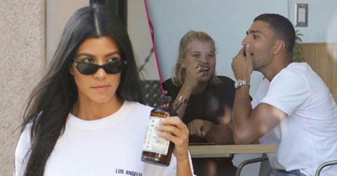 Kourtney Kardashian Fight Younes Bendjima and Sofia Richie Flirt