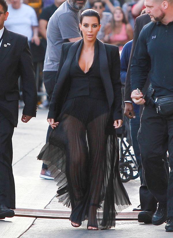 Kim Kardashian Jimmy Kimmel Photos