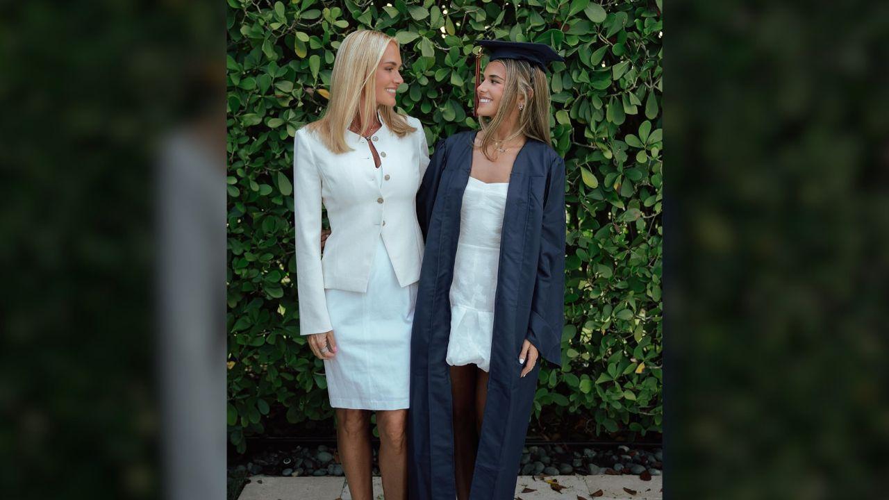 Photo of Kai and Vanessa Trump 