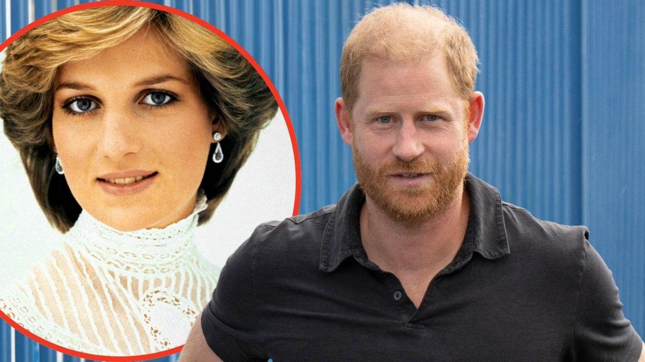 Photo of Princess Diana and Prince Harry