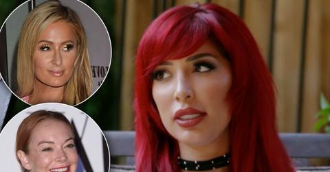 farrah abraham boxing match lindsay lohan paris hilton teen mom og