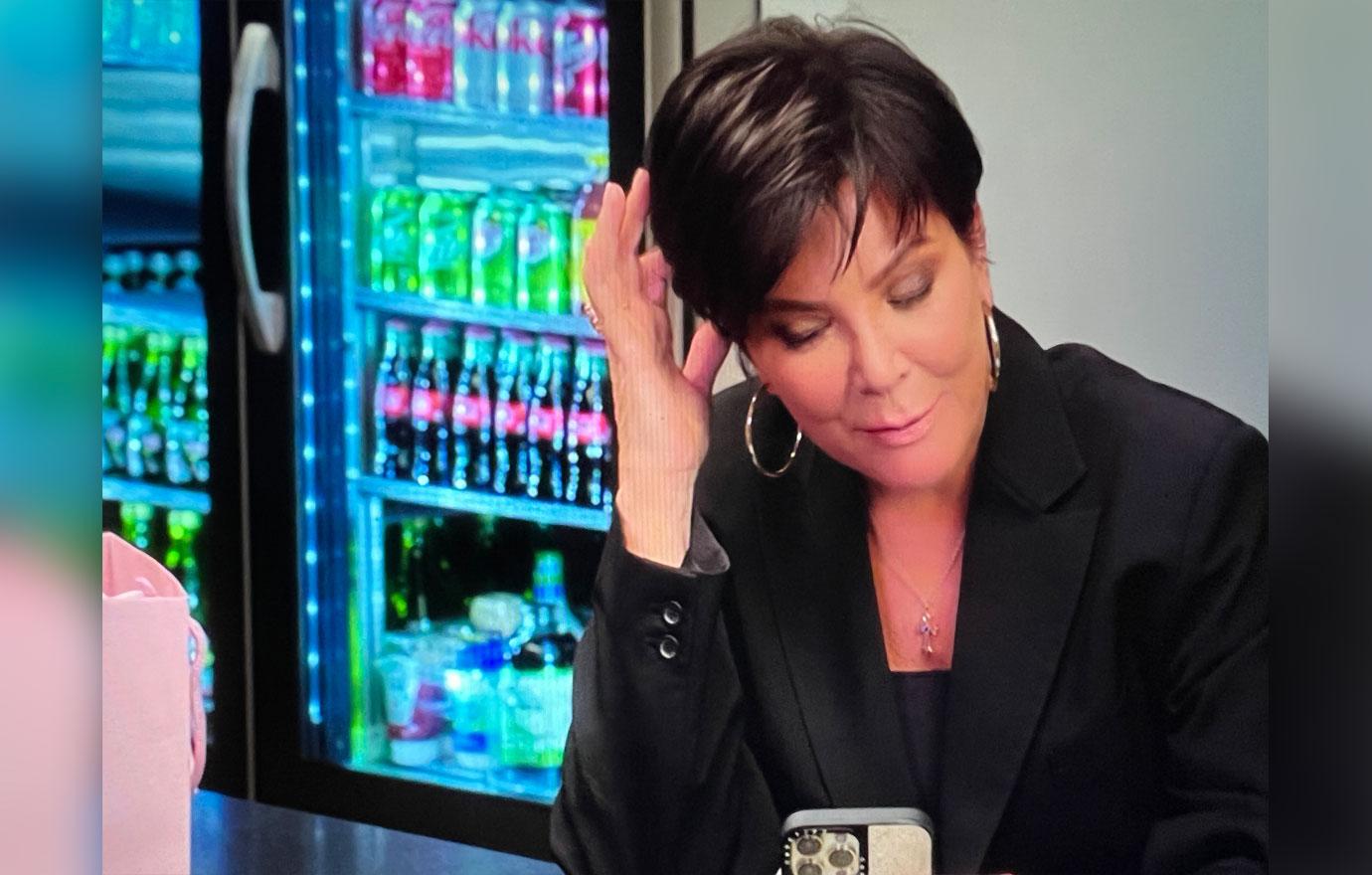their most egregious fakery to date kris jenner travis barker caught staging fake tears prior to engagement scene for hulus the kardashianshow they fooled fans exposed