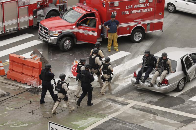 UCLA Shooter Gun Campus Lockdown Students Police