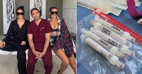 Photo of Kim Kardashian, Khloe Kardashian and Adeel Khan, MD