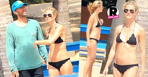 Gwyneth Paltrow Bikini Abs Chris Martin Puerto Vallarta Mexico Beach Vacation