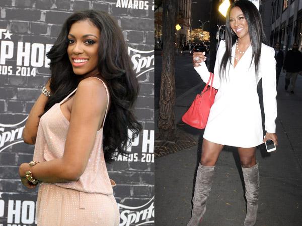 //porsha williams kenya moore