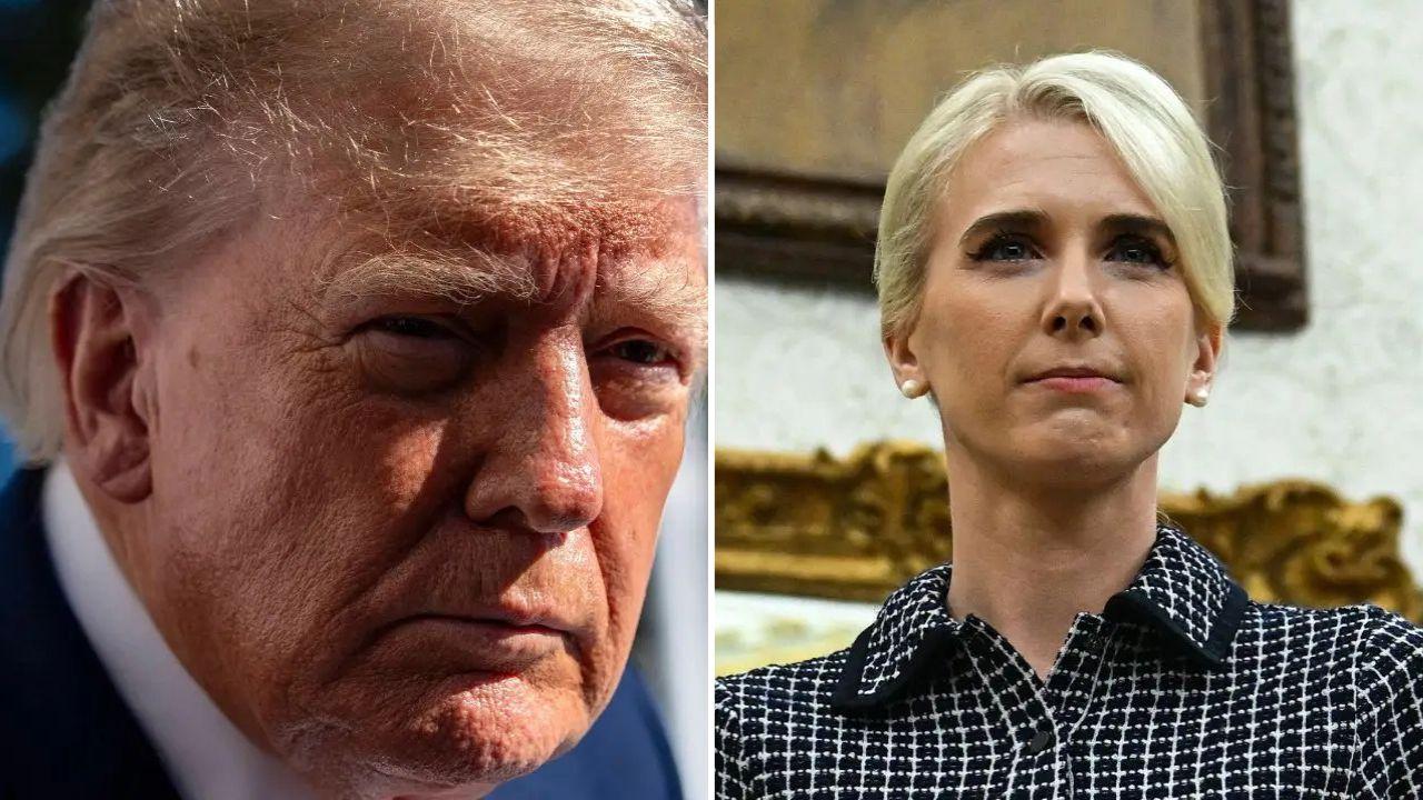 Photo of Donald Trump, Natalie Harp