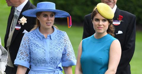 Photo of Princesses Beatrice and Eugenie