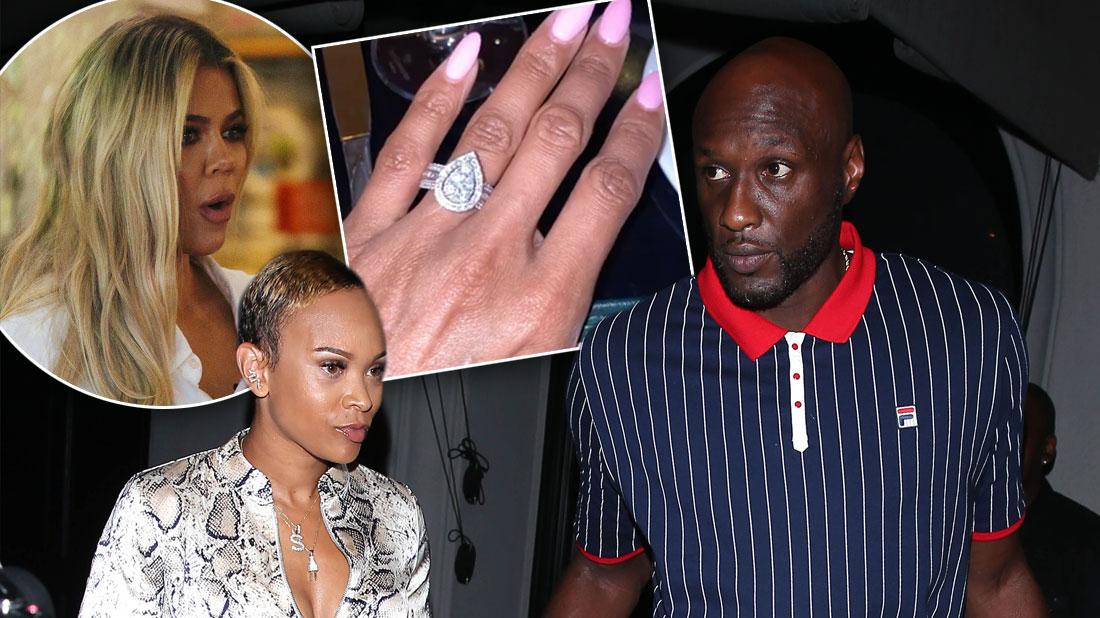 Khloe engagement ring on sale lamar