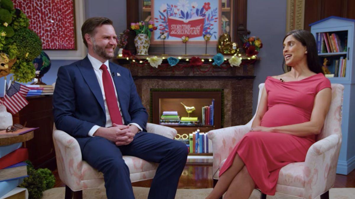 picture of J.D. Vance and Usha Vance