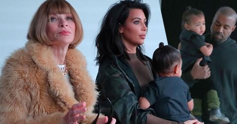 Anna Wintour Scolds Kanye Kim