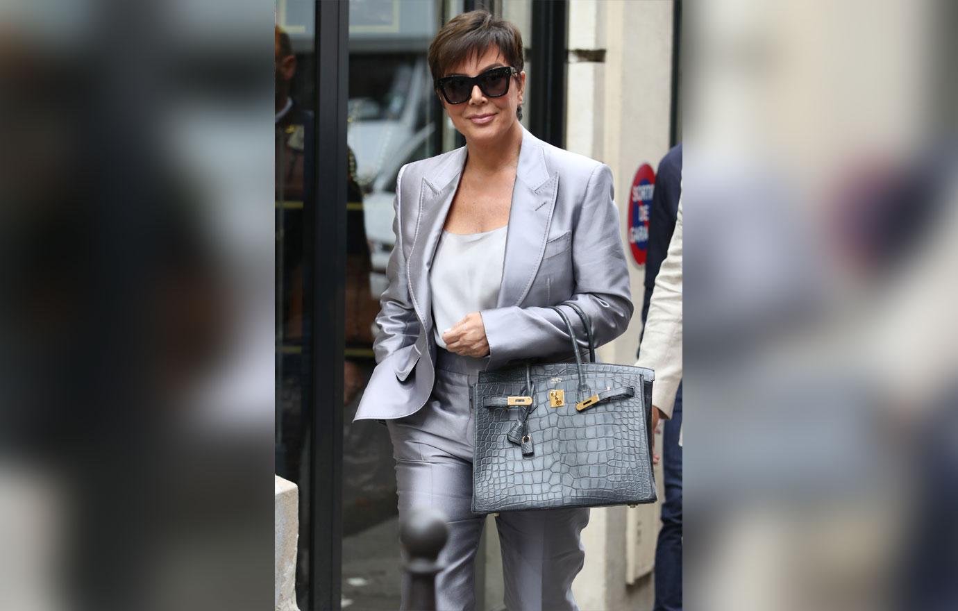 Kris Jenner & Corey Gamble In Paris After ‘KUWTK’ Fight