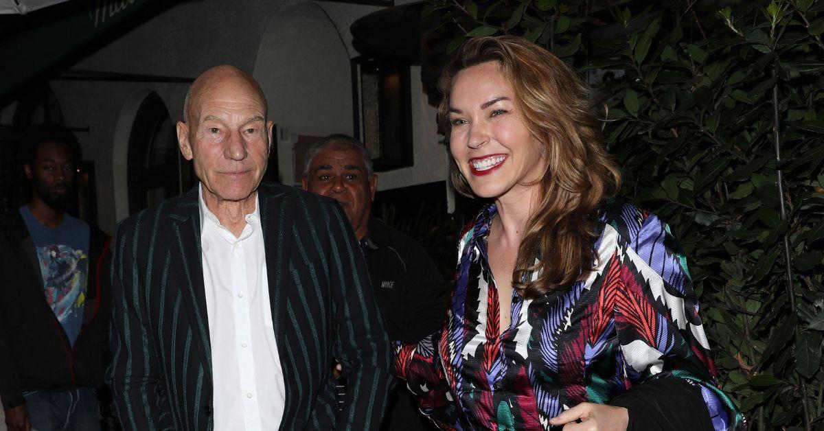 patrick stewart and sunny ozell  years